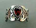 Garnet ring