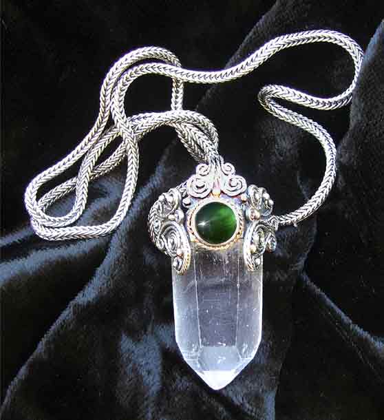 Crystal pendant