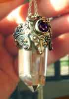Valkyrie crystal pendant